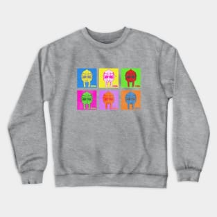 MF Doom Pop Art Style Vintage v3 Crewneck Sweatshirt